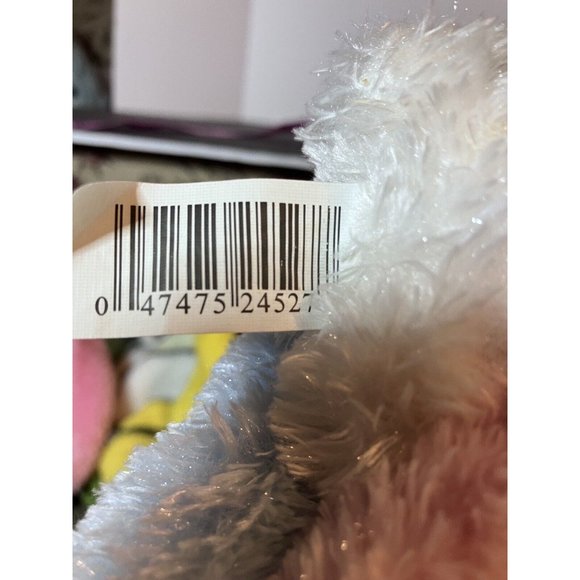 Dan Dee Collector's Choice Bunny Rabbit Plush BABY SMALL 7" pastel color block - Picture 9 of 9